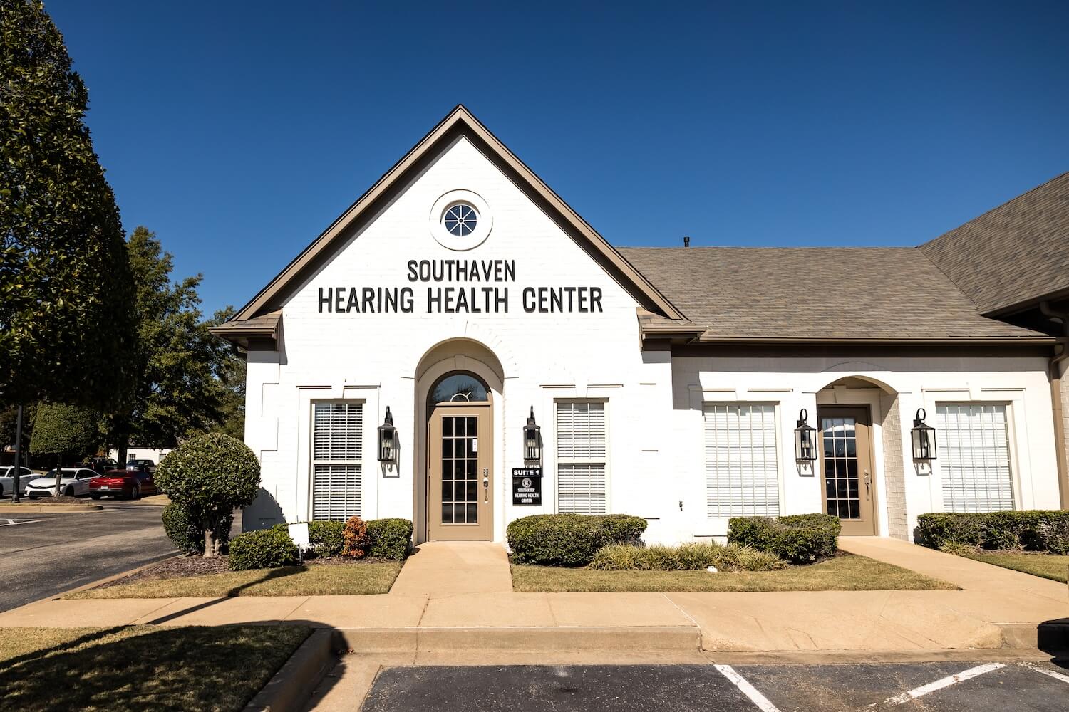 The Southaven Hearing Health Center building